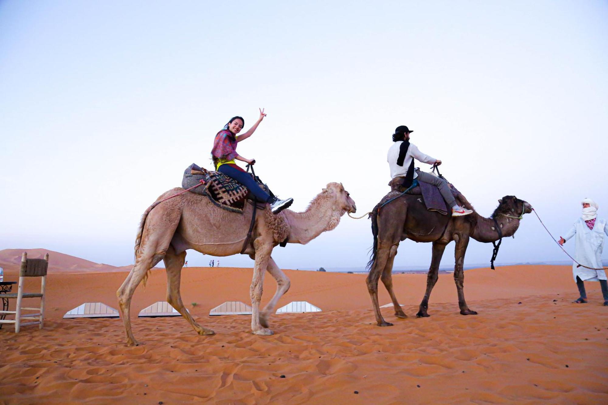 Nizar Luxury Tent Merzouga Bagian luar foto