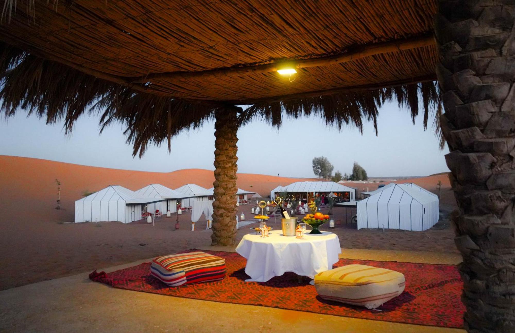 Nizar Luxury Tent Merzouga Bagian luar foto